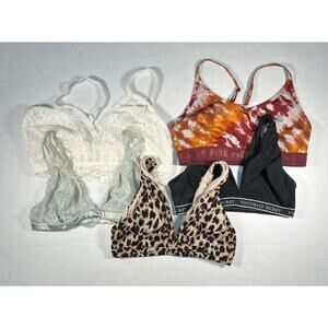 Lot Of 5 Victorias Secret & Pink Bralettes XL XXL Crossdress Sissy Crossdresser